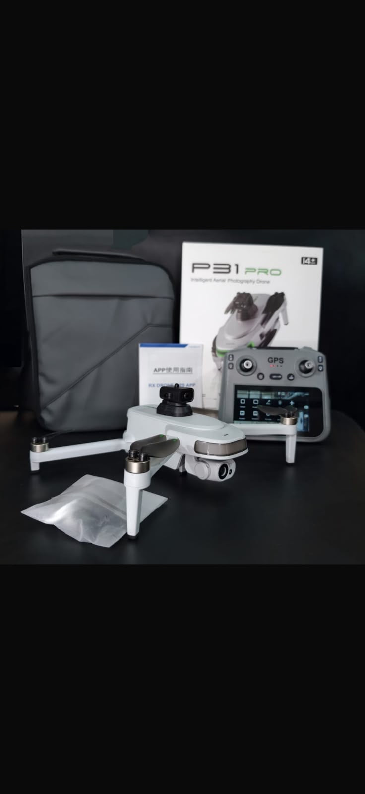 P31 Pro 4K GPS Camera Drone with EIS Stabilization & Smart Return