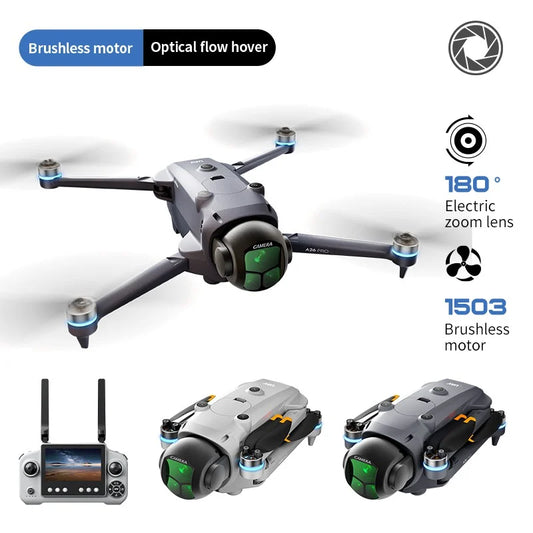 A26 Pro 4K GPS Brushless OAS Drone With Remote Display