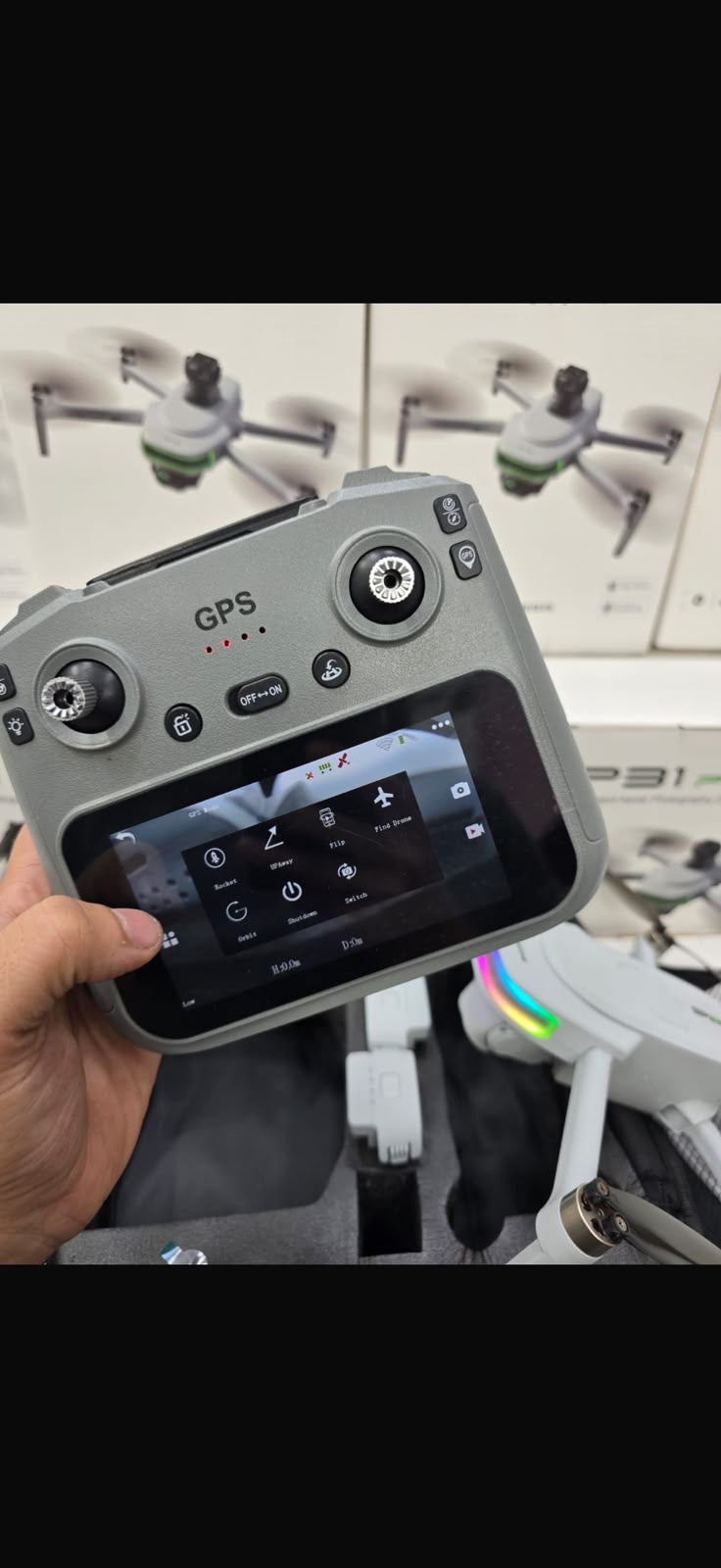 P31 Pro 4K GPS Camera Drone with EIS Stabilization & Smart Return