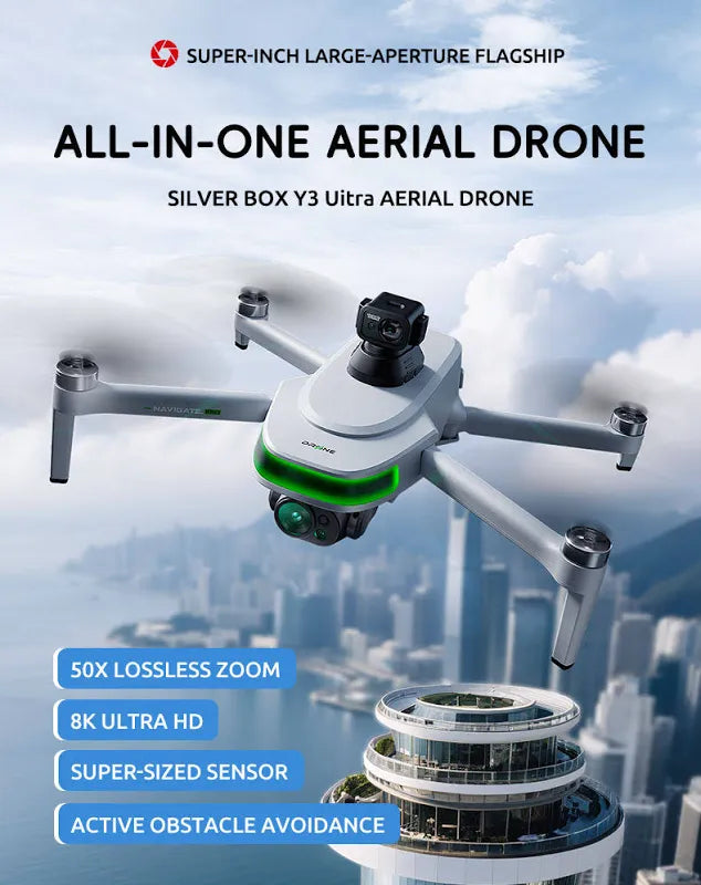 P31 Pro 4K GPS Camera Drone with EIS Stabilization & Smart Return