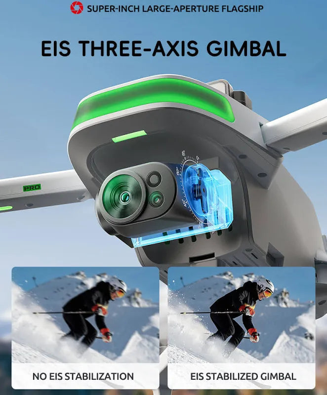 P31 Pro 4K GPS Camera Drone with EIS Stabilization & Smart Return