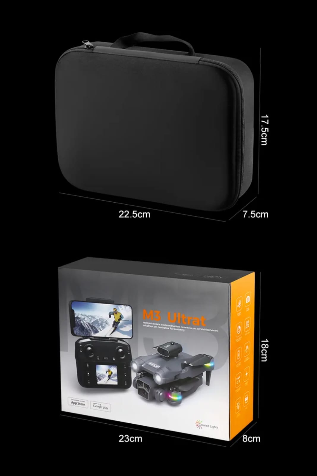 M3 Ultra HD Drone with Screen Remote