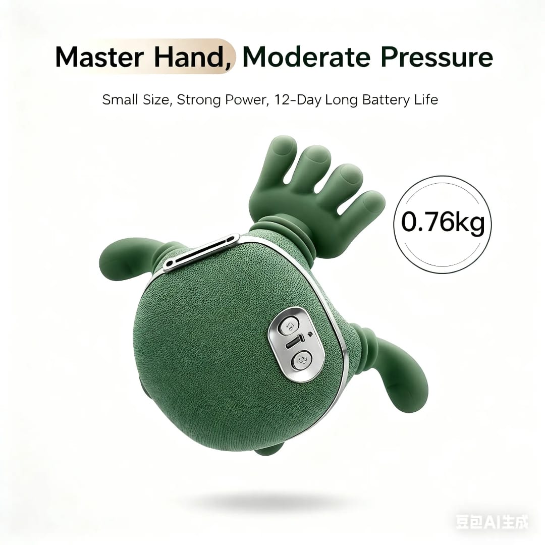 Shoulder and Neck Massager, Bionic Heated Massager, Neck Massager with Fingers