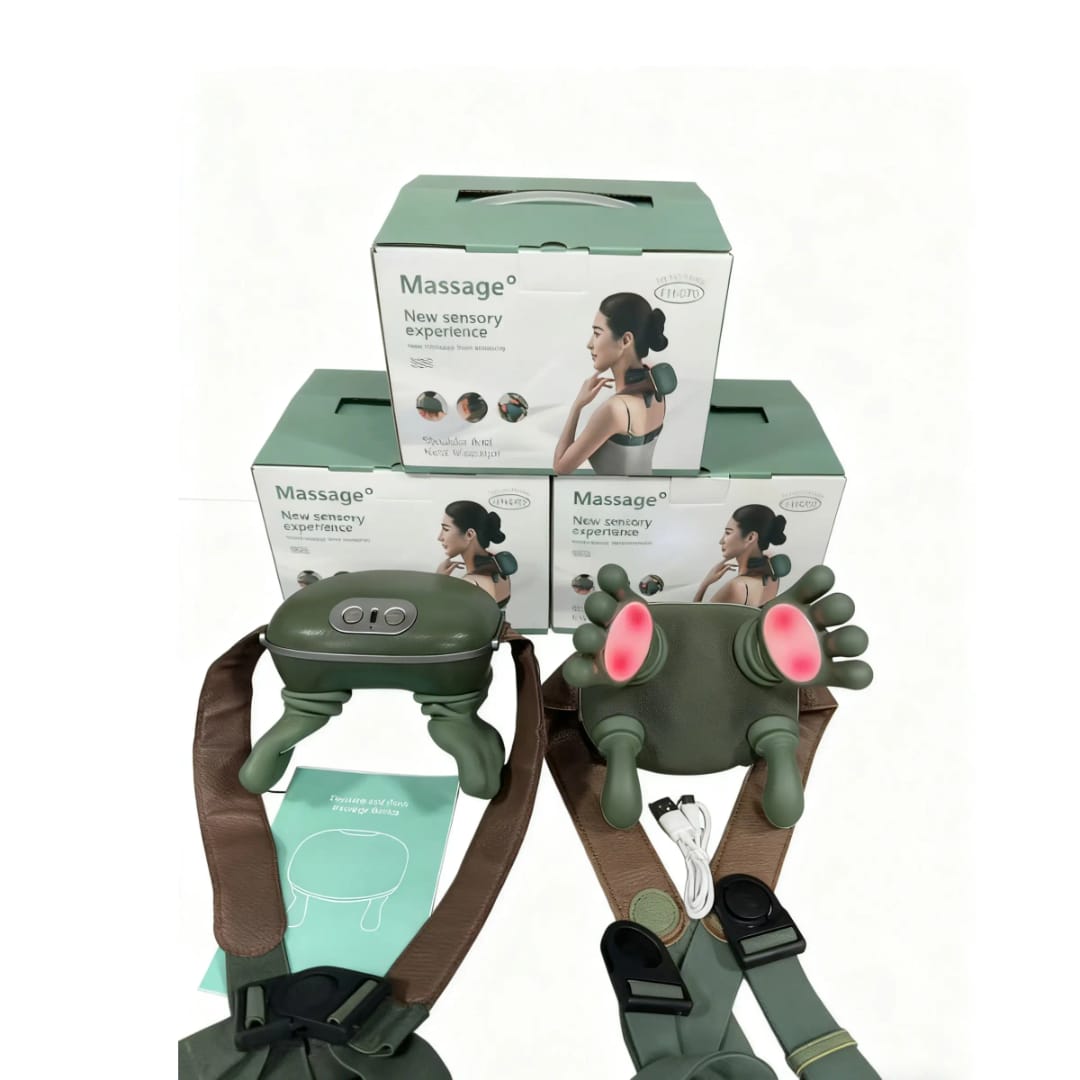 Shoulder and Neck Massager, Bionic Heated Massager, Neck Massager with Fingers