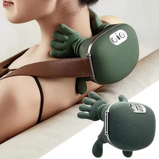 Shoulder and Neck Massager, Bionic Heated Massager, Neck Massager with Fingers