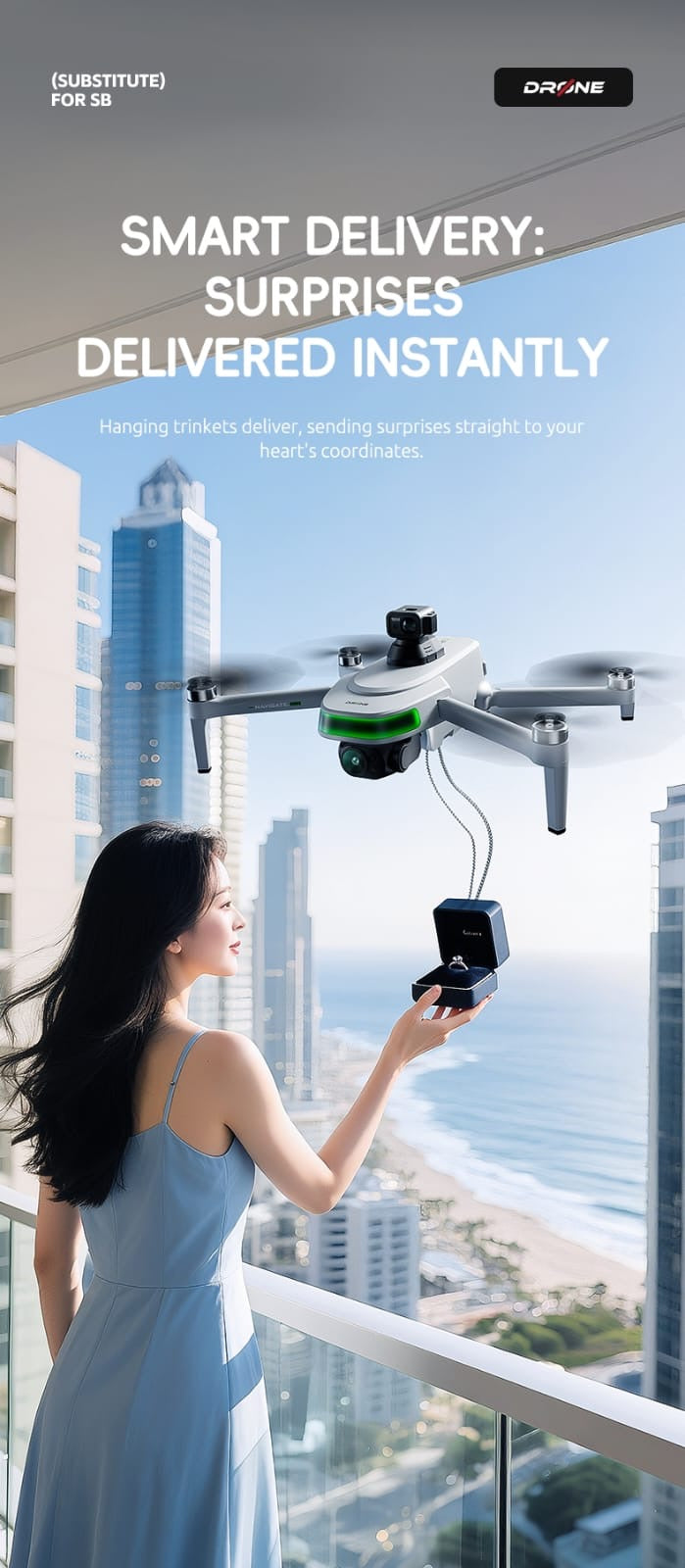 P31 Pro 4K GPS Camera Drone with EIS Stabilization & Smart Return