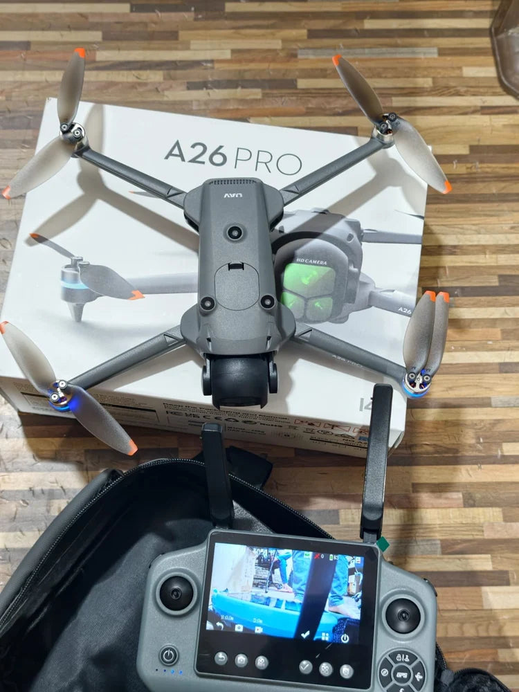 A26 Pro 4K GPS Brushless OAS Drone With Remote Display